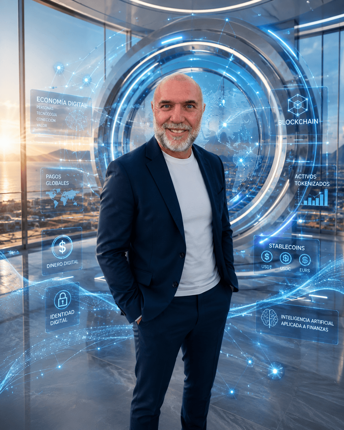 Alfredo Simón en un entorno de economía digital